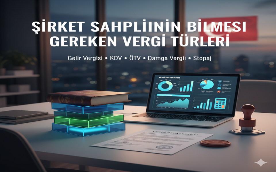 Şirket Sahiplerinin Bilmesi Gereken Temel Vergi Türleri